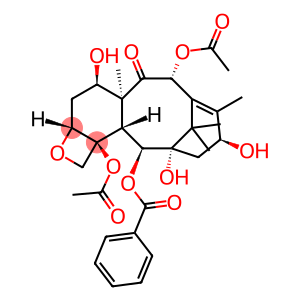 (2aR)-6α,12bβ-Diacetoxy-12β-(benzoyloxy)-1,2aβ,3,4,4a,6,9,10,11,12,12aβ,12b-dodecahydro-4β,9β,11β-trihydroxy-4aα,8,13,13-tetramethyl-7,11-methano-5H-cyclodeca[3,4]benz[1,2-b]oxet-5-one