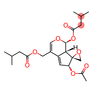 [1S-(1alpha,6alpha,7beta,7aalpha)]-6-acetoxy-6,7a-dihydro-4-[(isovaleryloxy)methyl]spiro[cyclopenta[c]pyran-7(1H),2'-oxiran]-1-yl isovalerate