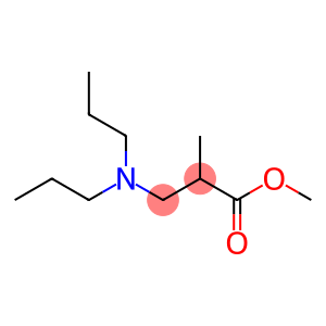 Propanoic acid, 3-(dipropylamino)-2-methyl-, methyl ester