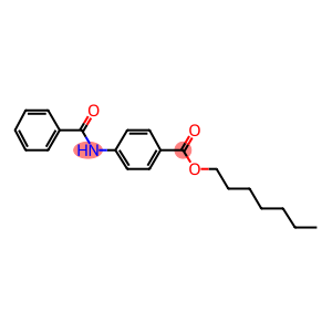 heptyl 4-(benzoylamino)benzoate