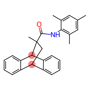 N-mesityl-15-methyltetracyclo[6.6.2.0~2,7~.0~9,14~]hexadeca-2,4,6,9,11,13-hexaene-15-carboxamide