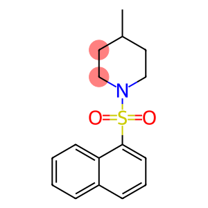 4-methyl-1-(1-naphthylsulfonyl)piperidine
