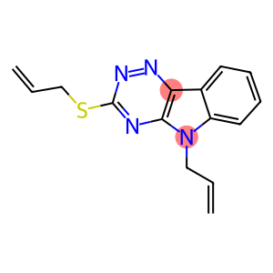 5-allyl-3-(allylsulfanyl)-5H-[1,2,4]triazino[5,6-b]indole