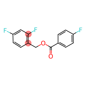 2,4-difluorobenzyl 4-fluorobenzoate