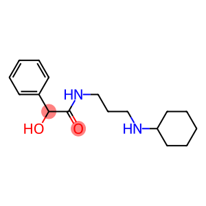 N-[3-(cyclohexylamino)propyl]-2-hydroxy-2-phenyl-acetamide