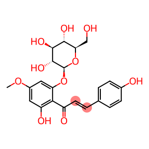 (E)-4,6'-Dihydroxy-2'-(β-D-glucopyranosyloxy)-4'-methoxychalcone