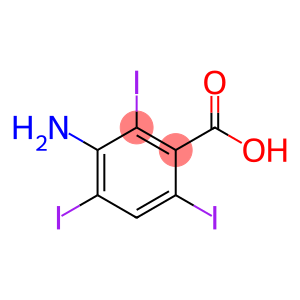 Benzoic acid, 3-amino-2,4,6-triiodo-