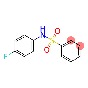N-(p-Fluorophenyl)benzenesulfonamide