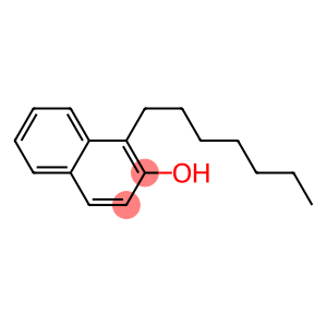Heptyl-2-naphthalenol