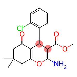 methyl 2-amino-4-(2-chlorophenyl)-7,7-dimethyl-5-oxo-5,6,7,8-tetrahydro-4H-chromene-3-carboxylate