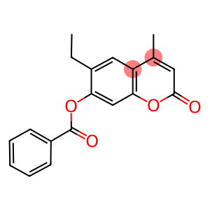 6-ethyl-4-methyl-2-oxo-2H-chromen-7-yl benzoate
