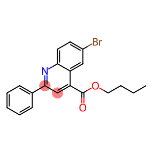 butyl 6-bromo-2-phenyl-4-quinolinecarboxylate