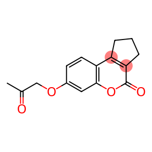 7-(2-oxopropoxy)-2,3-dihydro-1H-cyclopenta[c]chromen-4-one