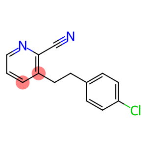 3-(4-chloro-phenethyl)-pyridine-2-carbonitrile