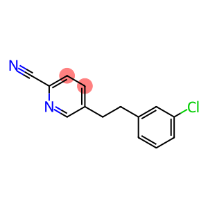 5-(3-chlorophenethyl)picolinonitrile