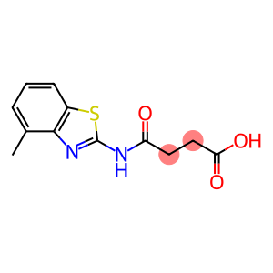 N-(4-METHYL-BENZOTHIAZOL-2-YL)-SUCCINAMIC ACID