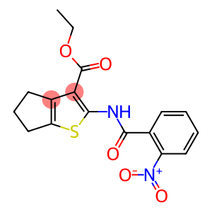 ethyl 2-(2-nitrobenzamido)-5,6-dihydro-4H-cyclopenta[b]thiophene-3-carboxylate