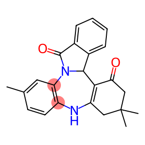 7,7,12-trimethyl-4b,7,8,9-tetrahydro-6H-dibenzo[2,3:5,6][1,4]diazepino[7,1-a]isoindole-5,15-dione