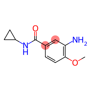 Benzamide, 3-amino-N-cyclopropyl-4-methoxy-
