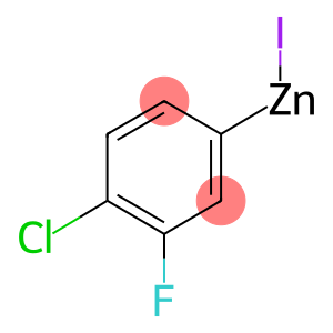 4-chloro-3-fluorophenylzinc iodide solution