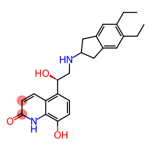 (R)-5-(2-(5,6-diethyl-2,3-dihydro-1H-inden-2-ylaMino)-1-hydroxyethyl)-8-hydroxyquinolin-2(1H)-one, Maleate salt