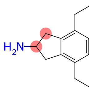 1H-Inden-2-amine, 4,7-diethyl-2,3-dihydro-