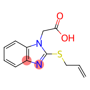 2-(2-prop-2-enylsulfanylbenzimidazol-1-yl)acetic acid