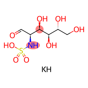 D-Glucose, 2-deoxy-2-(sulfoamino)-, monopotassium salt (8CI,9CI)