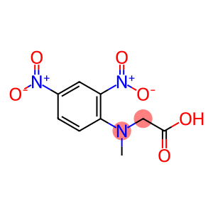 2-(N-methyl-2,4-dinitro-anilino)acetic acid