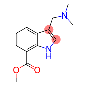 Methyl 3-((dimethylamino)methyl)-1H-indole-7-carboxylate