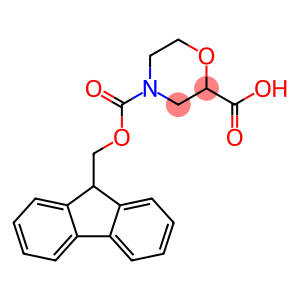 4-[(9H-Fluoren-9-ylmethoxy)carbonyl]morpholine-2-carboxylic acid