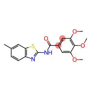 (E)-3,4,5-trimethoxy-N-(6-methylbenzo[d]thiazol-2(3H)-ylidene)benzamide