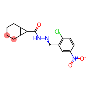 N'-{2-chloro-5-nitrobenzylidene}bicyclo[4.1.0]heptane-7-carbohydrazide