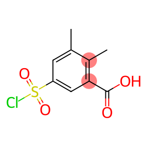 Benzoic acid, 5-(chlorosulfonyl)-2,3-dimethyl-