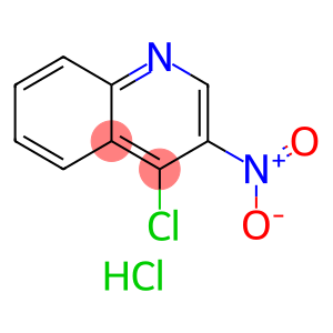 Quinoline, 4-chloro-3-nitro-, hydrochloride (1:1)