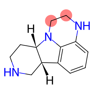 1H-Pyrido[3',4':4,5]pyrrolo[1,2,3-de]quinoxaline, 2,3,6b,7,8,9,10,10a-octahydro-, (6bR,10aS)-
