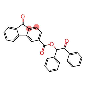 2-oxo-1,2-diphenylethyl 9-oxo-9H-fluorene-3-carboxylate