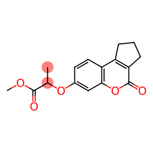 methyl 2-[(4-oxo-2,3-dihydro-1H-cyclopenta[c]chromen-7-yl)oxy]propanoate