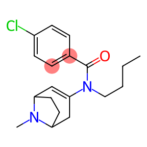 N-butyl-4-chloro-N-(8-methyl-8-azabicyclo[3.2.1]oct-2-en-3-yl)benzamide