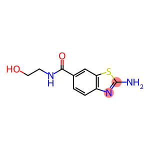 2-AMINO-BENZOTHIAZOLE-6-CARBOXYLIC ACID (2-HYDROXY-ETHYL)-AMIDE
