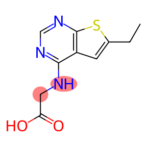 Glycine, N-(6-ethylthieno[2,3-d]pyrimidin-4-yl)-