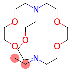 4,7,13,16,21-pentaoxa-1,10-*diazabicyclo(8.8.5)tr