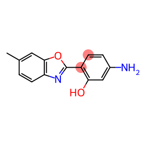 5-amino-2-(6-methylbenzo[d]oxazol-2-yl)phenol