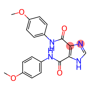 N~4~,N~5~-bis(4-methoxyphenyl)-1H-imidazole-4,5-dicarboxamide