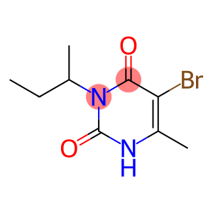 3h)-pyrimidinedione,5-bromo-6-methyl-3-(1-methylpropyl)-4(1h