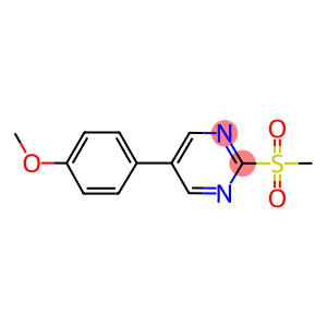 5-(4-methoxyphenyl)-2-(methylsulfonyl)pyrimidine