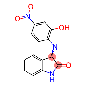 3-[(2-hydroxy-4-nitrophenyl)imino]-1,3-dihydro-2H-indol-2-one