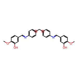 3,3'-[methylenebis(4,1-phenylenenitrilomethylylidene)]bis(6-methoxyphenol)