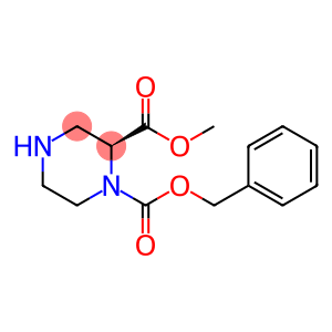(2S)-1,2-哌嗪二甲酸 2-甲酯 1-苄酯