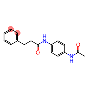 N-[4-(acetylamino)phenyl]-3-phenylpropanamide